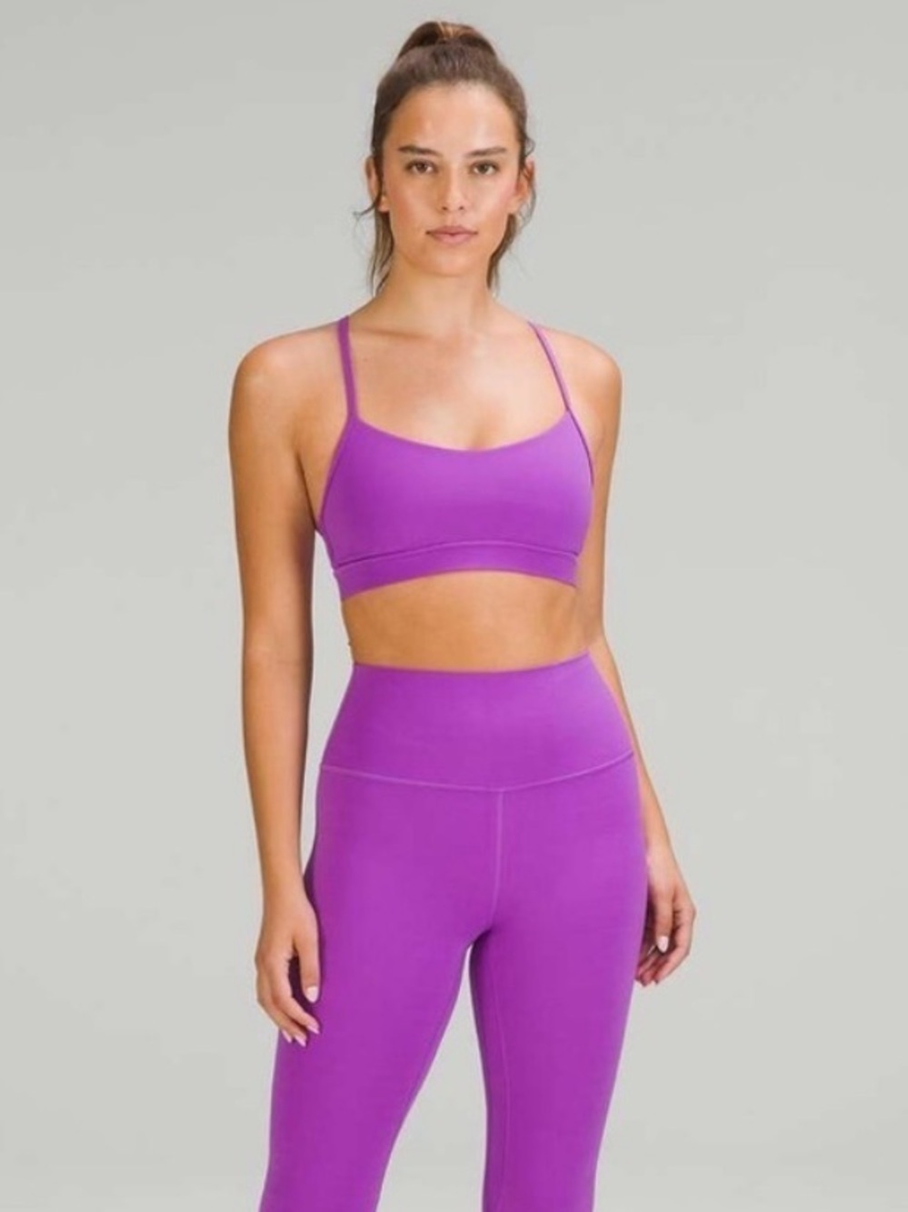 NWT Lululemon Energy Bra in Moonlit Magenta - Picture 1 of 4